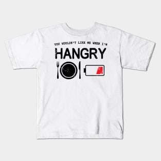 Hangry - inverted Kids T-Shirt